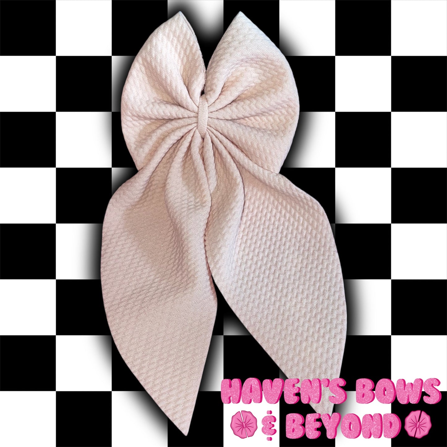 Nude bullet bow