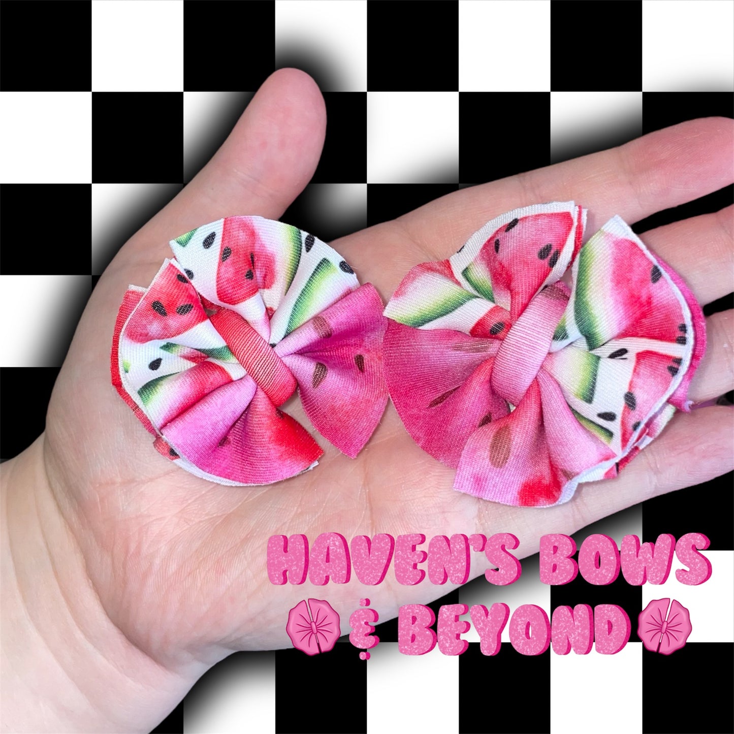 Micro shredded watermelon piggies