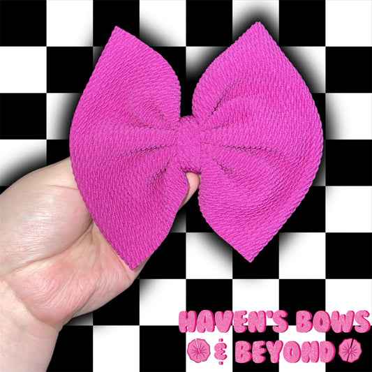 Pink solid 5” Standard