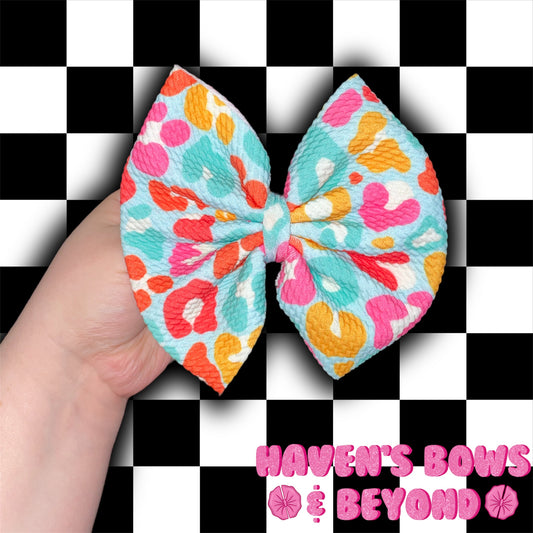 Cheetah print 5” standard