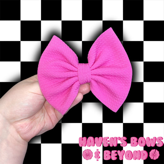 Pink solid 5” Standard