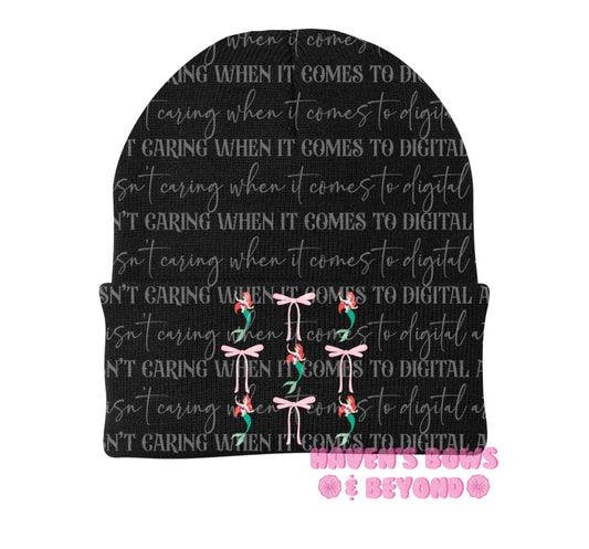 Beanie - mermaid princess bows [ #34 • HBB EXCLUSIVE ]