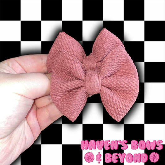 Mauve solid - 3” standard piggies