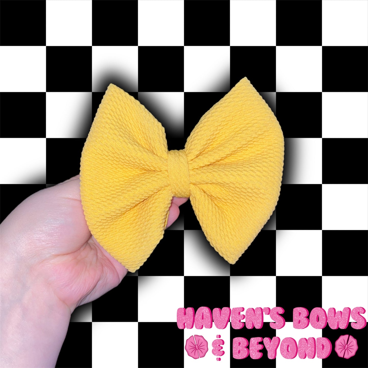 Yellow solid 5” standard