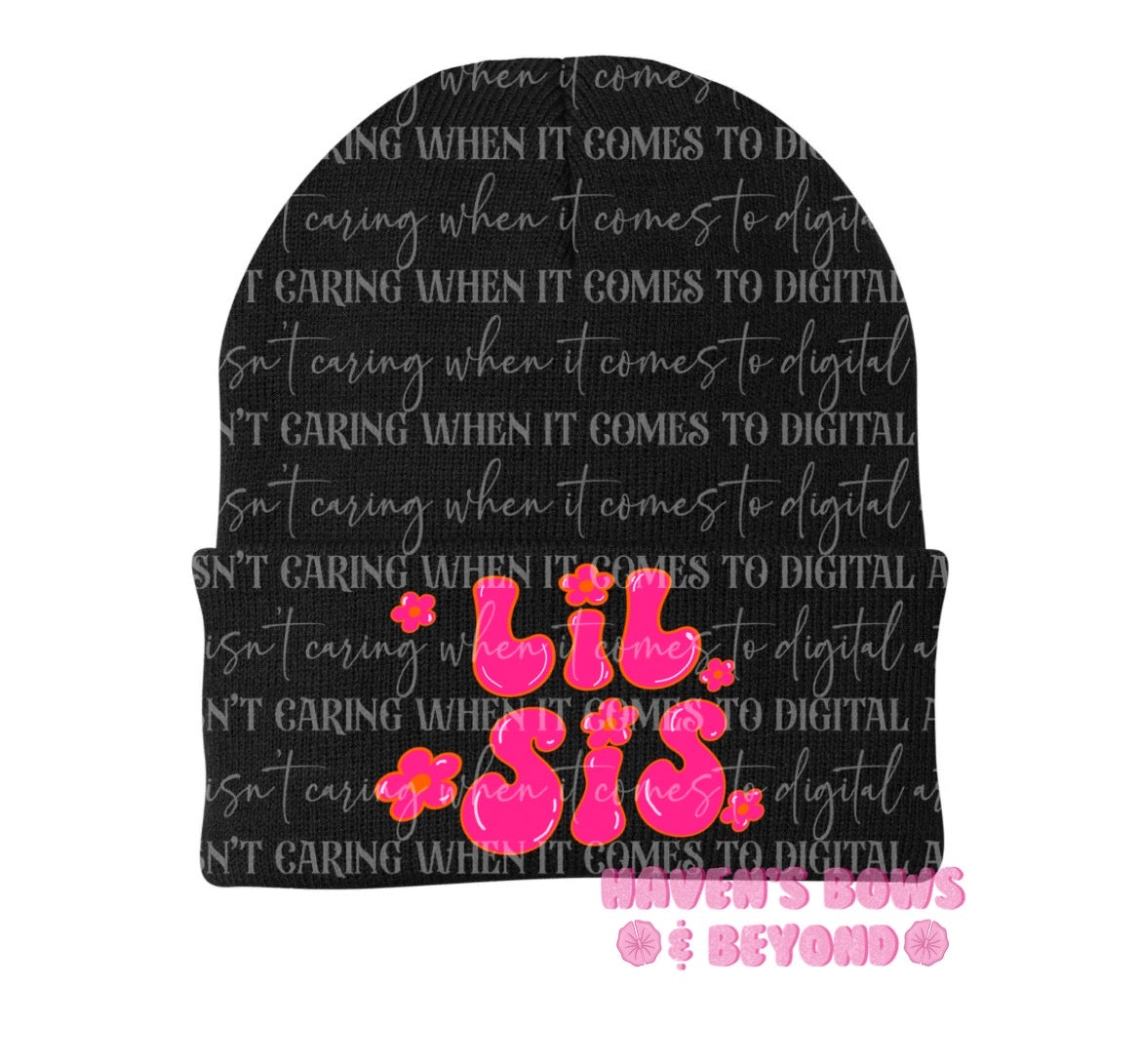 Beanie - lil sis pink [ #18 • HBB EXCLUSIVE ]