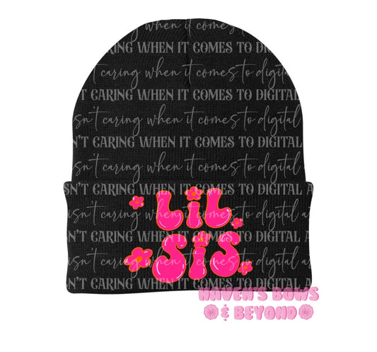 Beanie - lil sis pink [ #18 • HBB EXCLUSIVE ]