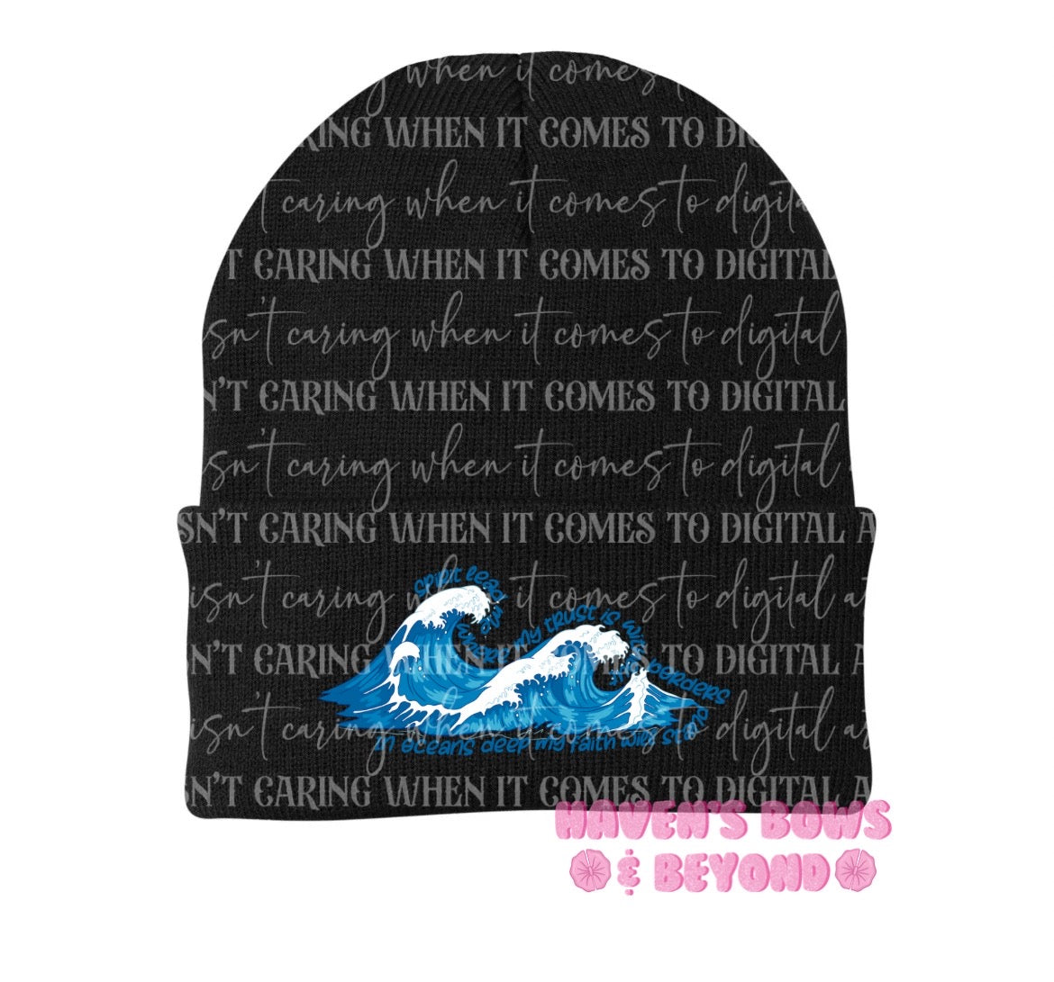 Beanie - oceans [ #19 • HBB EXCLUSIVE ]