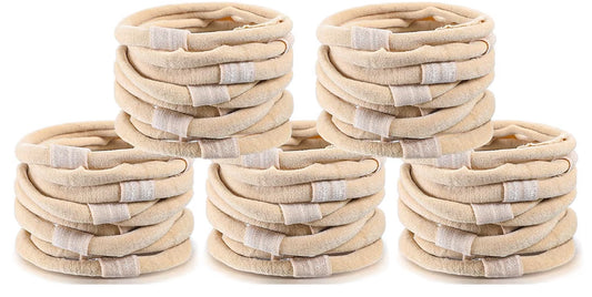 Interchangeable nude nylon headband