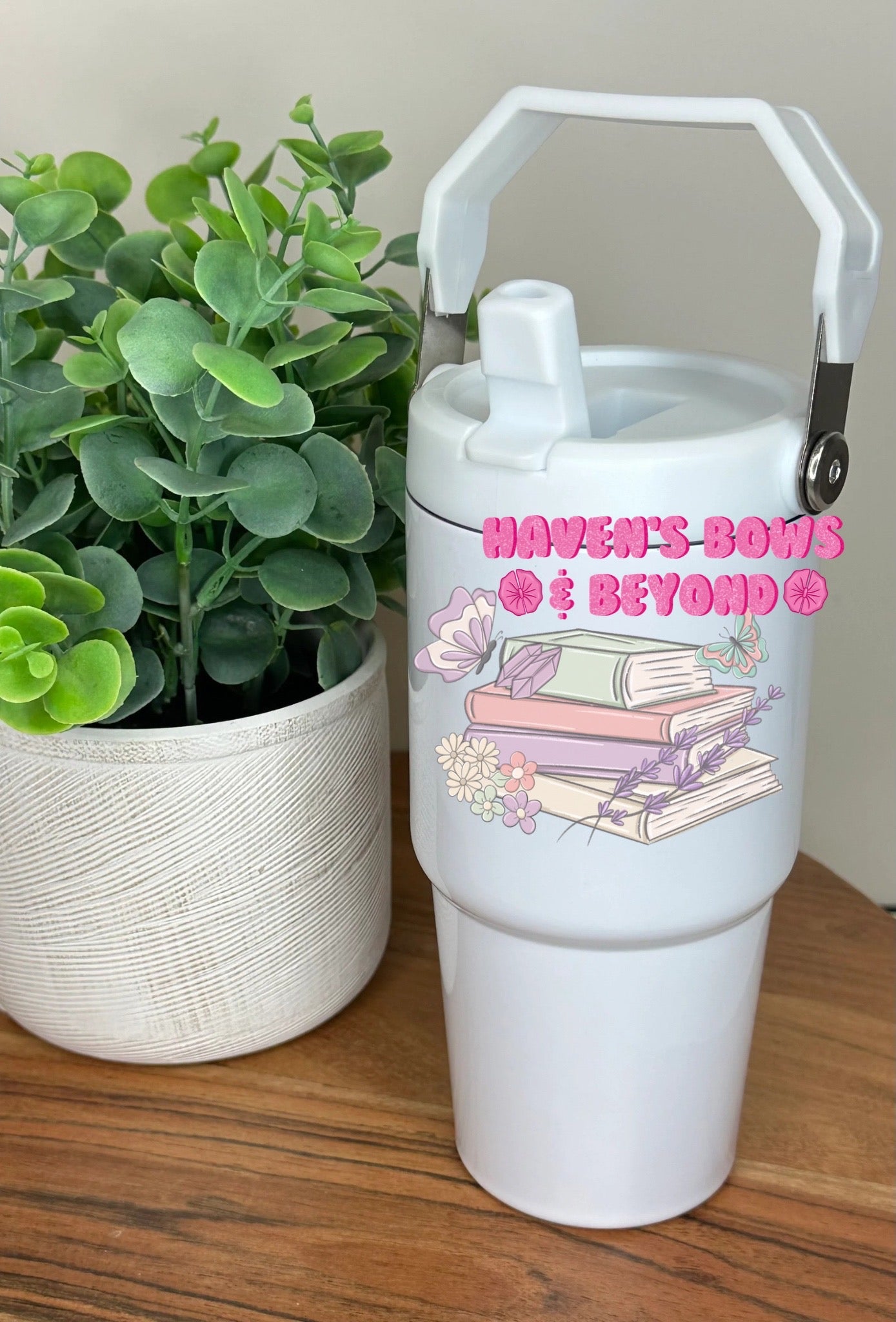 Bookish collab - 20-30oz swing lid tumbler